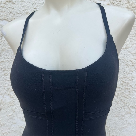 Lululemon Flare Cross Strap Shelf Bra Yoga Athletic Tank Top - Picture 2 of 13
